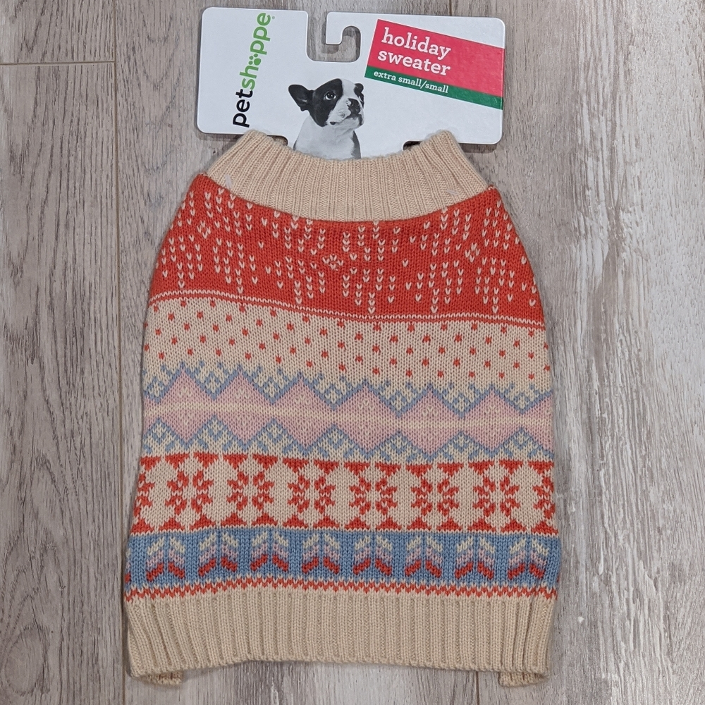 Pet Shoppe Holliday Sweater.